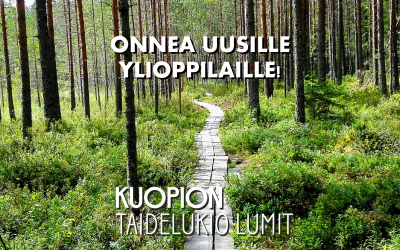 Onnea uusille ylioppilaille!