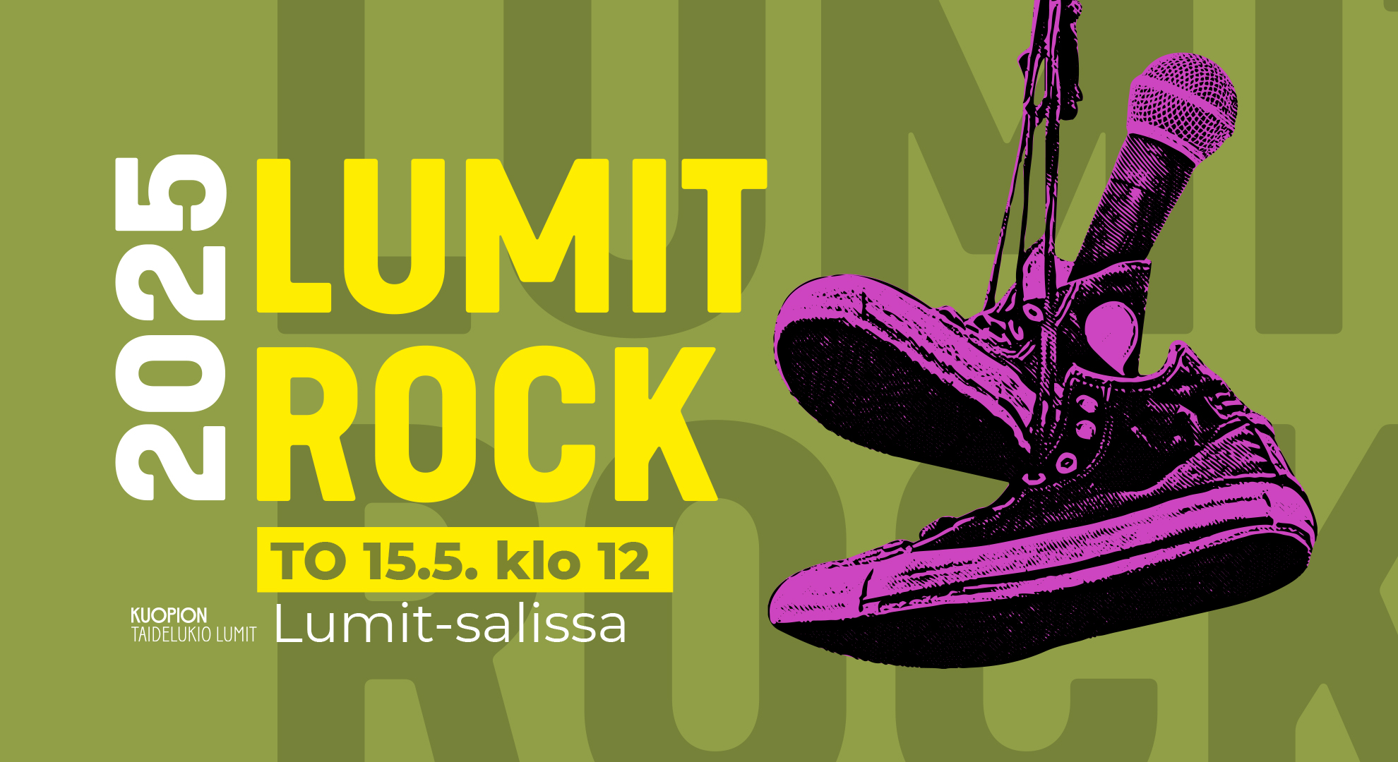 Lumit rock to 15.5. klo 12