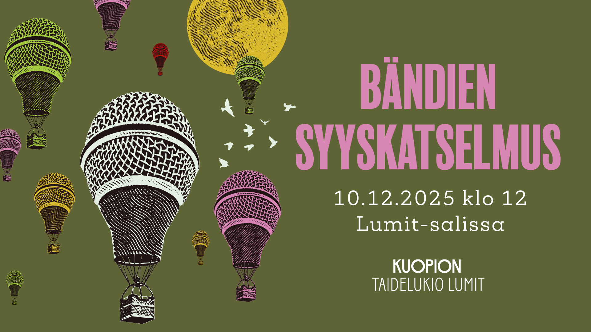 Bändien syyskatselmus 10.12.2025