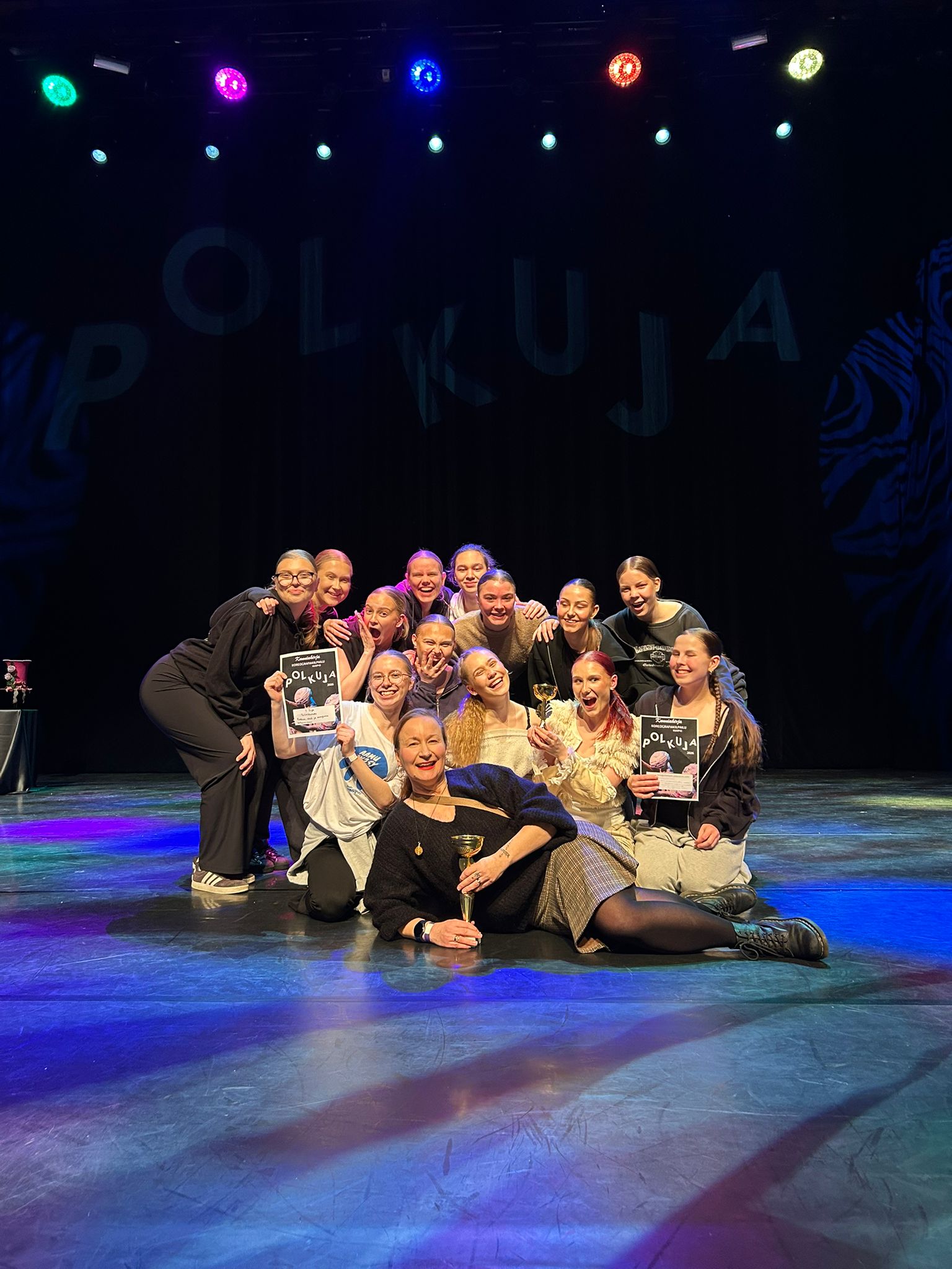 Kolme kultaa Polkuja-koreografiakilpailusta!